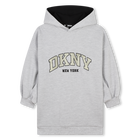 Kapuzenkleid mit Logo DKNY 
                    M&Auml;DCHEN