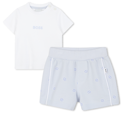 Set mit T-Shirt und Shorts BOSS JUNGE