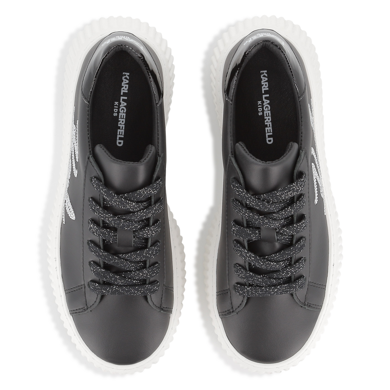 Low-Top-Sneakers mit Schnürung KARL LAGERFELD KIDS 
                        MÄDCHEN