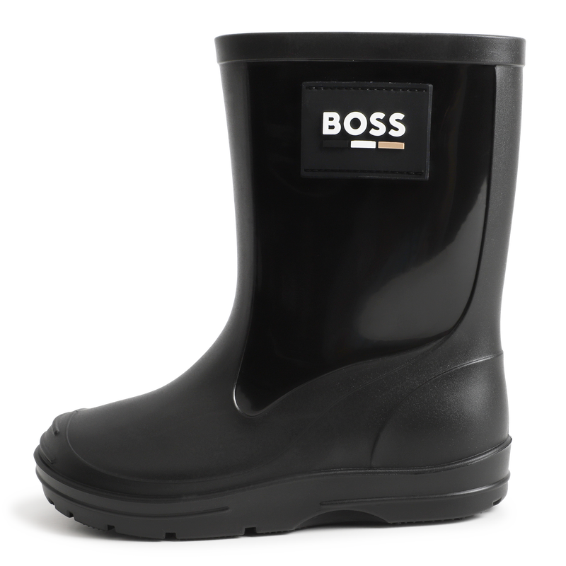 Regenstiefel aus 2 Materialien BOSS 
                        JUNGE