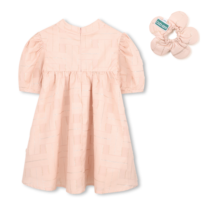 KLEID + HAARGUMMI KENZO KIDS 
                        M&Auml;DCHEN