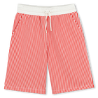 Gestreifte Baumwoll-Bermudas KENZO KIDS 
                    JUNGE