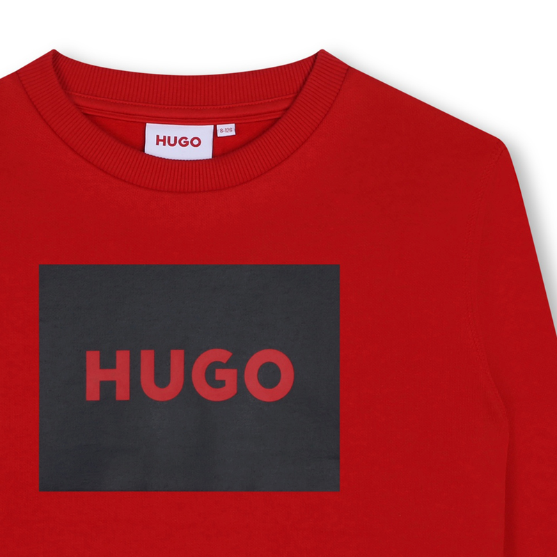 Sweatshirt aus Molton HUGO 
                        JUNGE