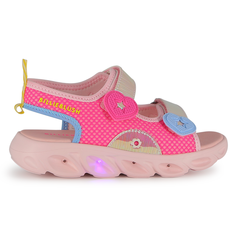 SANDALEN AUS DURCHBROCHENEM STRICK BILLIEBLUSH 
                        M&Auml;DCHEN