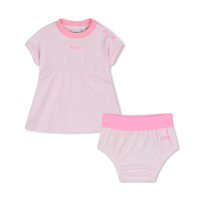 KLEID+BAUSCHIGES H&Ouml;SCHEN-SET BOSS M&Auml;DCHEN