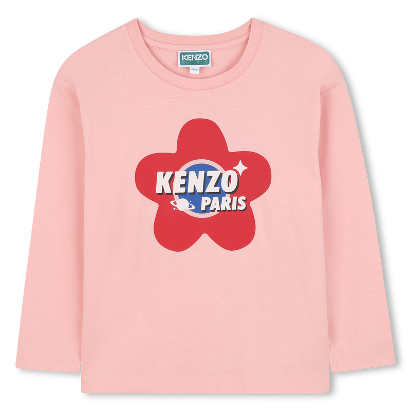 Langarm-T-Shirt KENZO KIDS 
                        MÄDCHEN