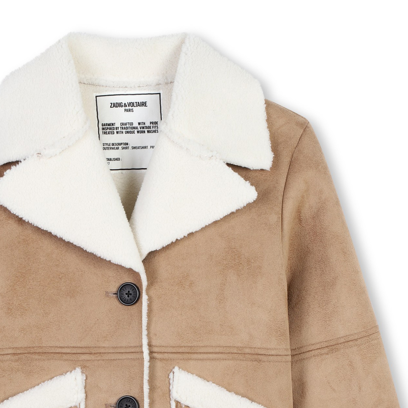 Gekn&ouml;pfter Mantel ZADIG & VOLTAIRE 
                        M&Auml;DCHEN