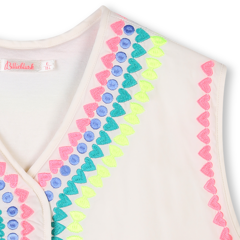 &Auml;rmellose Weste aus Baumwolle BILLIEBLUSH 
                        M&Auml;DCHEN