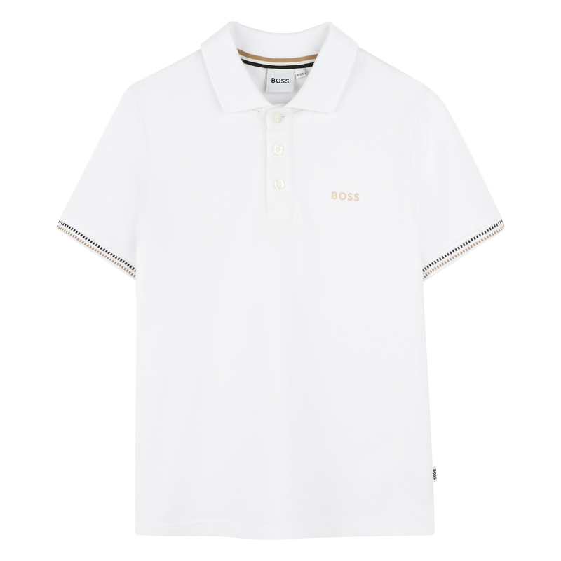 Poloshirt mit Streifen BOSS 
                        JUNGE