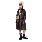 Set aus M&uuml;tze + Halsw&auml;rmer KARL LAGERFELD KIDS 
                    M&Auml;DCHEN