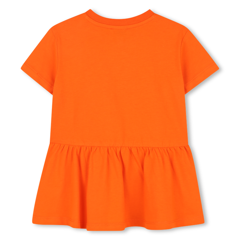 Kurz&auml;rmeliges Kleid KENZO KIDS 
                        M&Auml;DCHEN