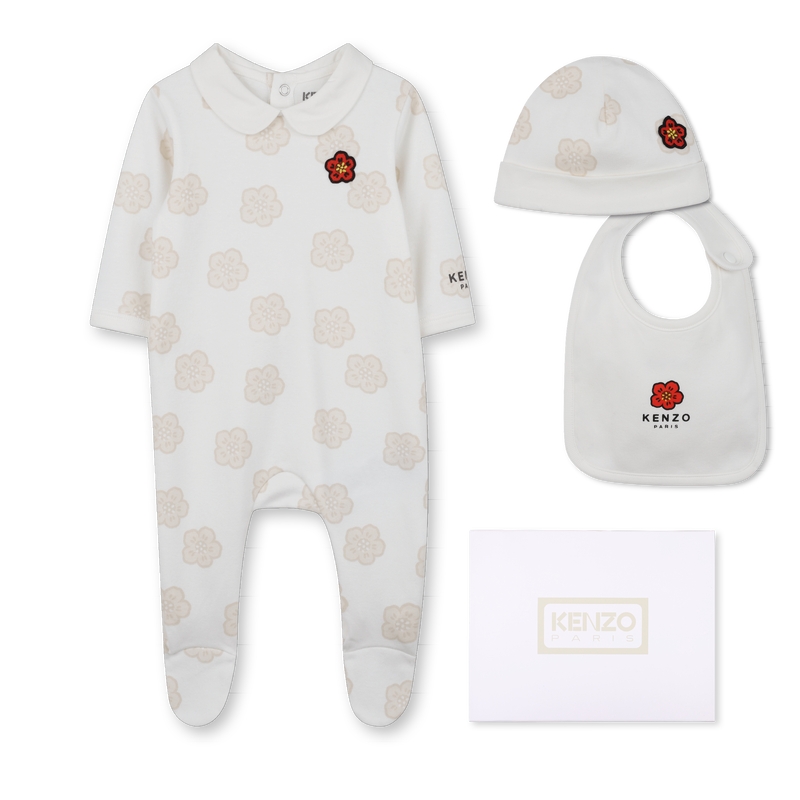 PAJAMA, HUT UND L&Auml;TZCHEN SET KENZO KIDS 
                        UNISEX