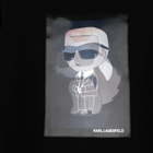 Langarmshirt KARL LAGERFELD KIDS 
                    M&Auml;DCHEN