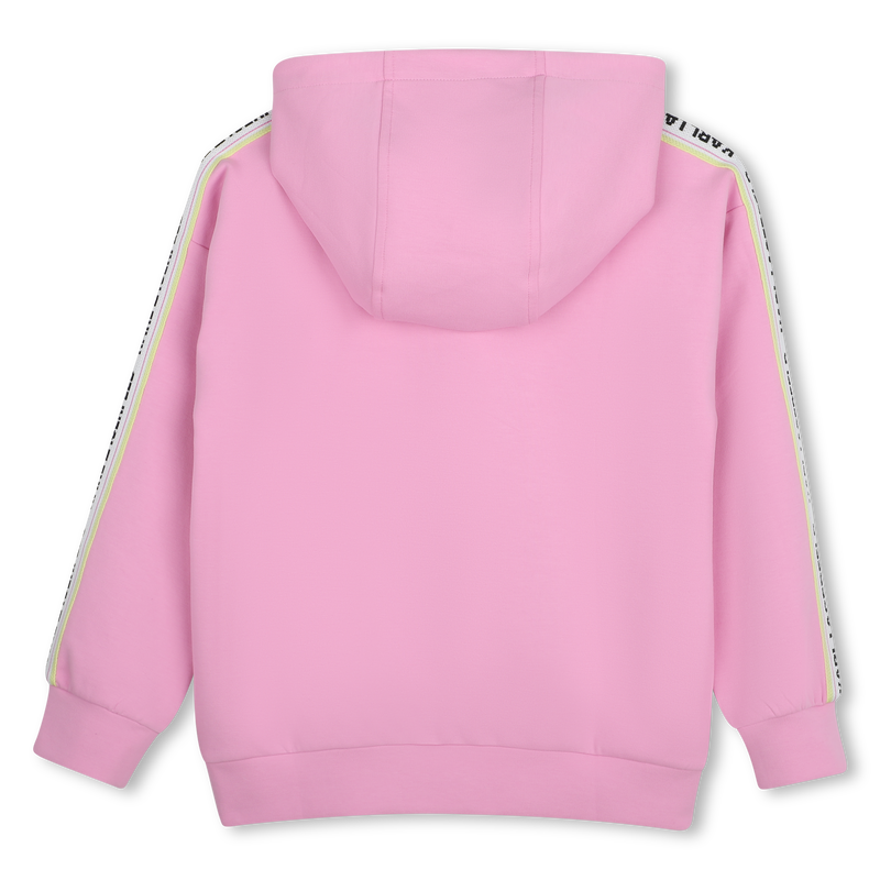 Kapuzensweatshirt KARL LAGERFELD KIDS 
                        M&Auml;DCHEN