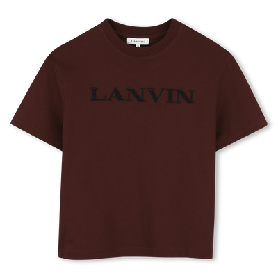 T-Shirt mit kurzen &Auml;rmeln LANVIN JUNGE