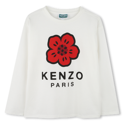 Lang&auml;rmeliges T-Shirt aus Jersey KENZO KIDS UNISEX
