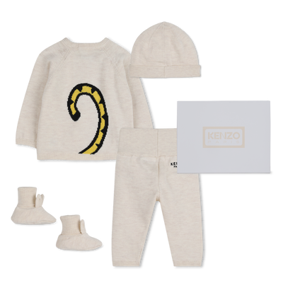 PULLOVER, HOSE UND HUT SET KENZO KIDS UNISEX