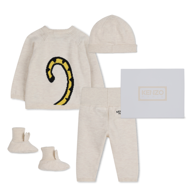 PULLOVER, HOSE UND HUT SET KENZO KIDS 
                        UNISEX