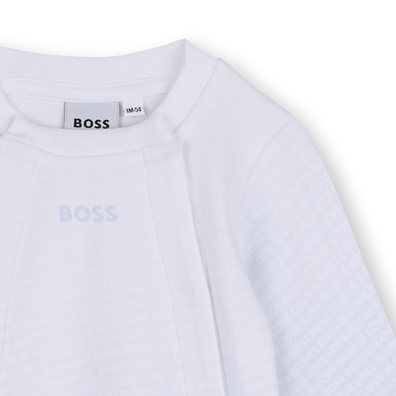 Pyjama-Set mit M&uuml;tze und L&auml;tzchen BOSS 
                        JUNGE