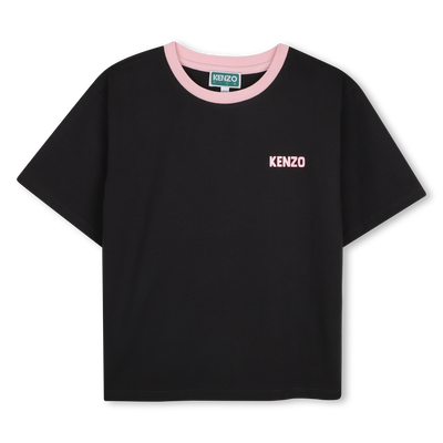 T-Shirt mit kurzen &Auml;rmeln KENZO KIDS M&Auml;DCHEN