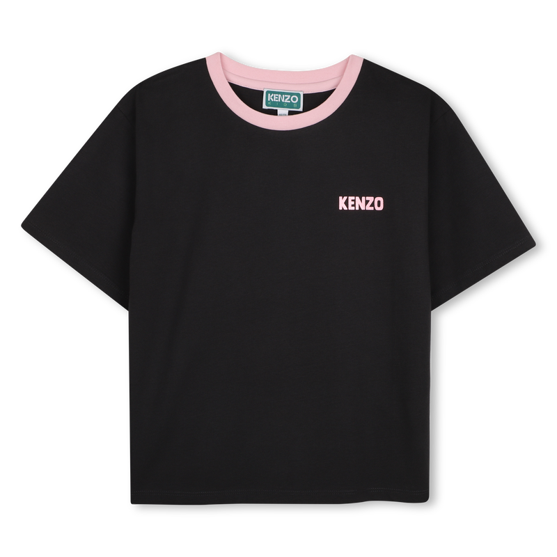 T-Shirt mit kurzen &Auml;rmeln KENZO KIDS 
                        M&Auml;DCHEN