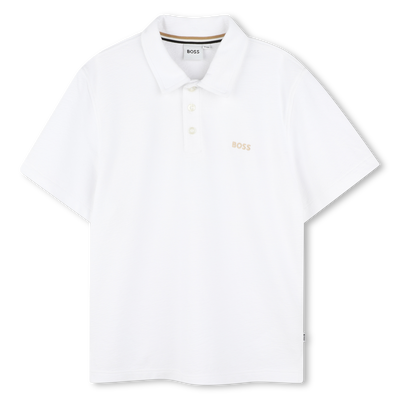 Weites Baumwoll-Poloshirt BOSS JUNGE