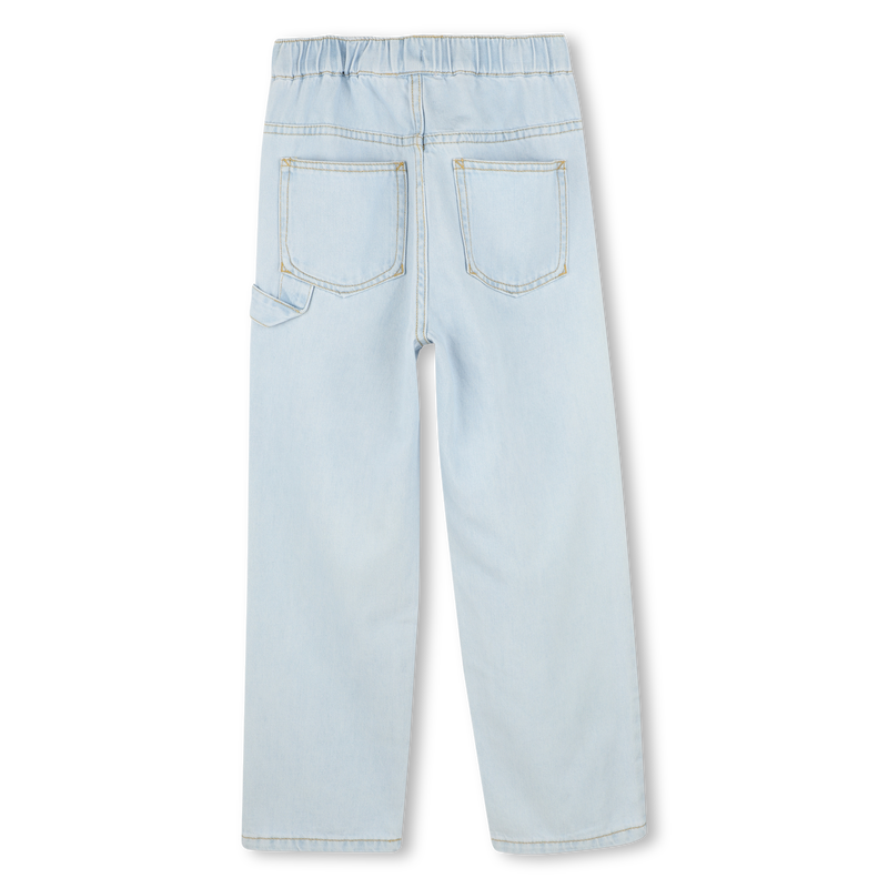 Jeans mit Siegel-Drucken KENZO KIDS 
                        JUNGE