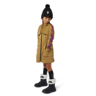 Lederstiefeletten mit Umschlag KARL LAGERFELD KIDS 
                    M&Auml;DCHEN