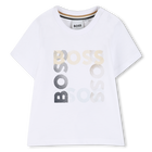 Kurz&auml;rmeliges t-shirt, WEISS, hi-res