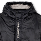Daunenjacke aus Polyester mit Kapuze KARL LAGERFELD KIDS 
                    JUNGE