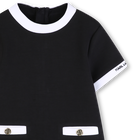 Kurz&auml;rmeliges kleid KARL LAGERFELD KIDS 
                    M&Auml;DCHEN