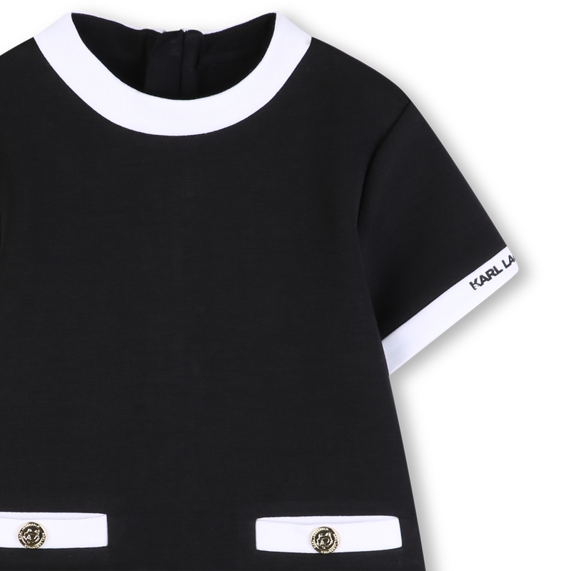 KURZ&Auml;RMELIGES KLEID KARL LAGERFELD KIDS 
                        M&Auml;DCHEN