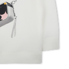 Molton-Kapuzensweatshirt MARC JACOBS 
                    M&Auml;DCHEN