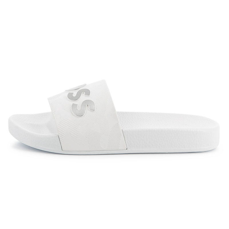 Badeschuhe mit Relieflogo BOSS 
                        JUNGE