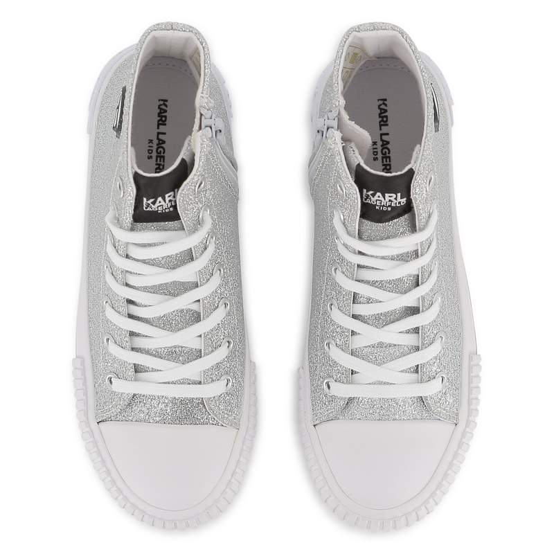 Sneaker zum schn&uuml;ren KARL LAGERFELD KIDS 
                        M&Auml;DCHEN