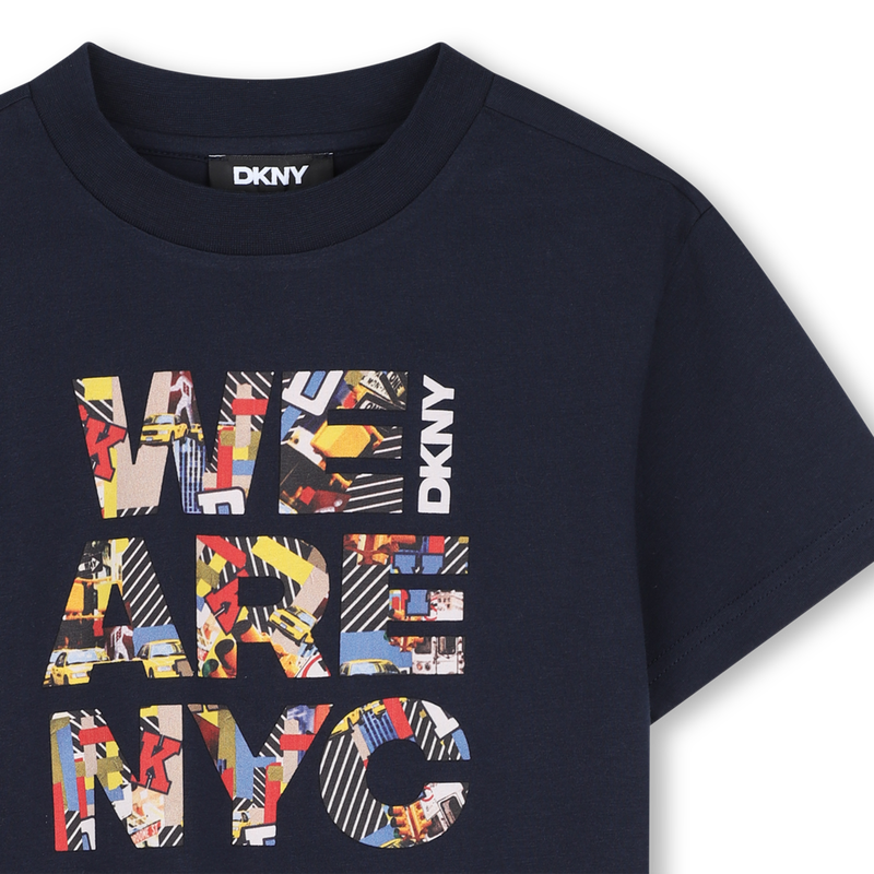 T-Shirt mit kurzen &Auml;rmeln DKNY 
                        JUNGE
