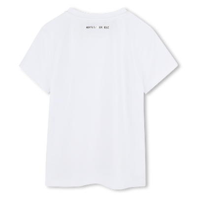 Kurzarm-T-Shirt KARL LAGERFELD KIDS M&Auml;DCHEN