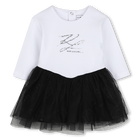 Festkleid KARL LAGERFELD KIDS 
                    M&Auml;DCHEN