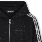 Kapuzensweatshirt KARL LAGERFELD KIDS 
                    M&Auml;DCHEN