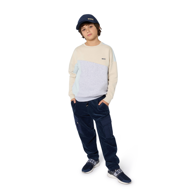 Hose aus Samt BOSS 
                        JUNGE