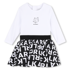 Langarmkleid KARL LAGERFELD KIDS 
                    M&Auml;DCHEN