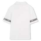 Kurz&auml;rmeliges poloshirt KARL LAGERFELD KIDS 
                    JUNGE