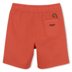Baumwoll-Bermudas mit Badge KENZO KIDS 
                    JUNGE