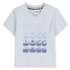 Kurz&auml;rmeliges t-shirt, HIMMELBLAU, hi-res