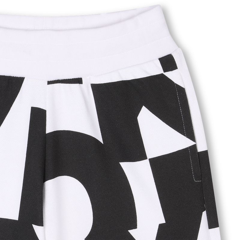 Bermudas aus Baumwollmolton DKNY 
                        UNISEX
