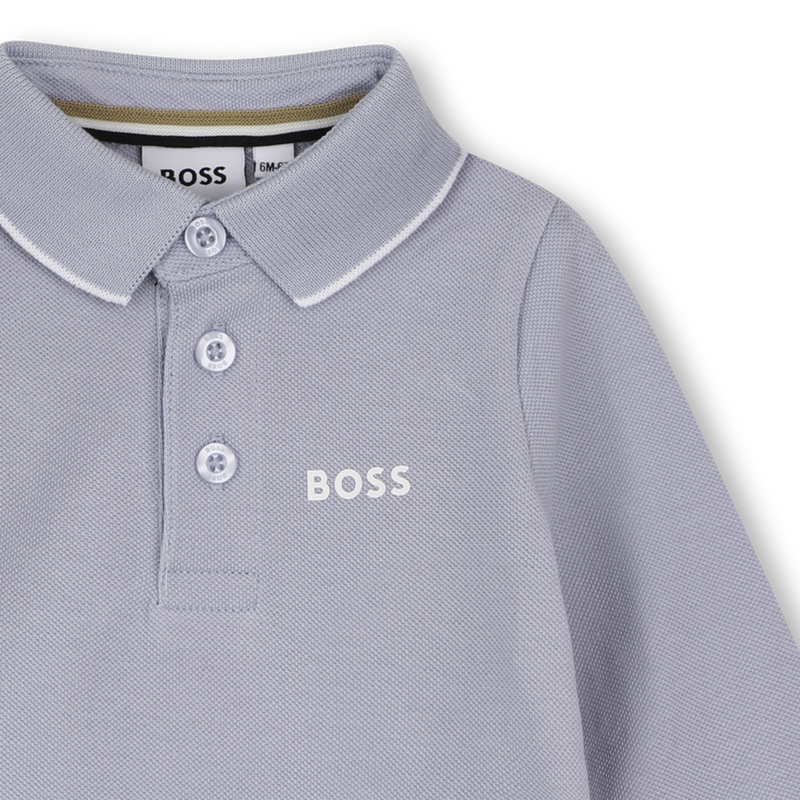 Langarm-Polo BOSS 
                        JUNGE
