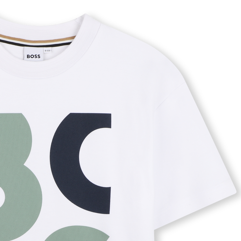 KURZ&Auml;RMELIGES T-SHIRT BOSS 
                        JUNGE