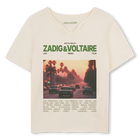 Kurz&auml;rmeliges t-shirt ZADIG & VOLTAIRE 
                    JUNGE
