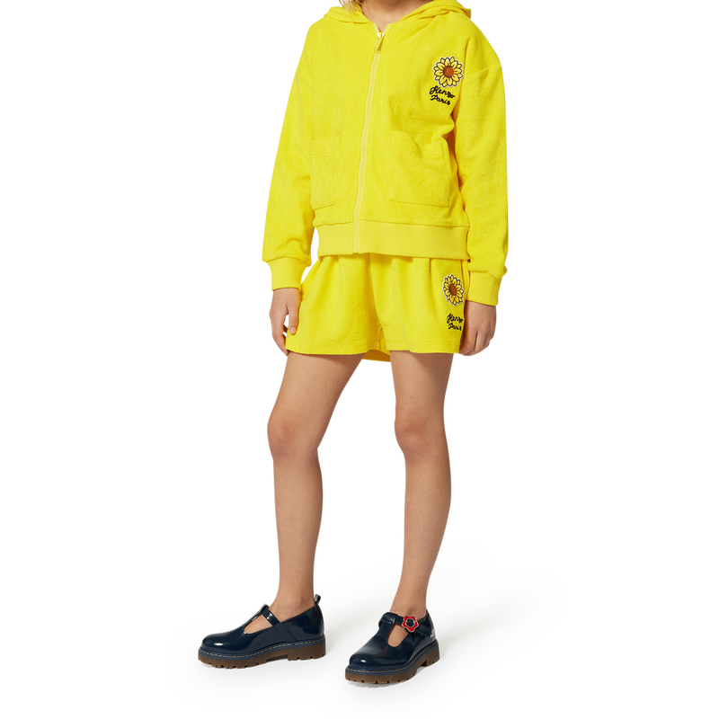 Joggingjacke aus Frottee KENZO KIDS 
                        M&Auml;DCHEN