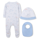 Set aus Pyjama, L&auml;tzchen und M&uuml;tze KENZO KIDS 
                    JUNGE